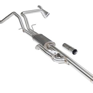 Flowmaster Exhaust System Kit, Signature Series Cat-Back System, 304 Stainless Steel, With Muffler, 3 Inch to 2 Inch Pipe Diameter – 738207