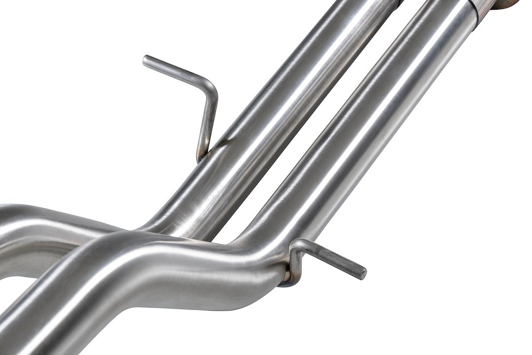 Flowmaster Exhaust System Kit, Signature Series Cat-Back System, 304 Stainless Steel, With Muffler, 3 Inch to 2 Inch Pipe Diameter – 738207