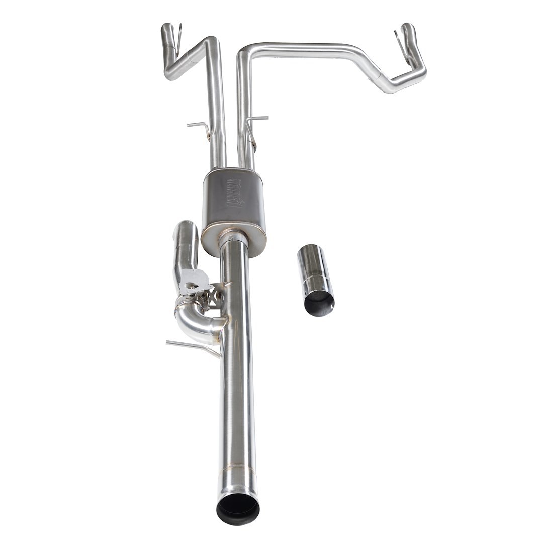 Flowmaster Exhaust System Kit, Signature Series Cat-Back System, 304 Stainless Steel, With Muffler, 3 Inch to 2 Inch Pipe Diameter – 738207