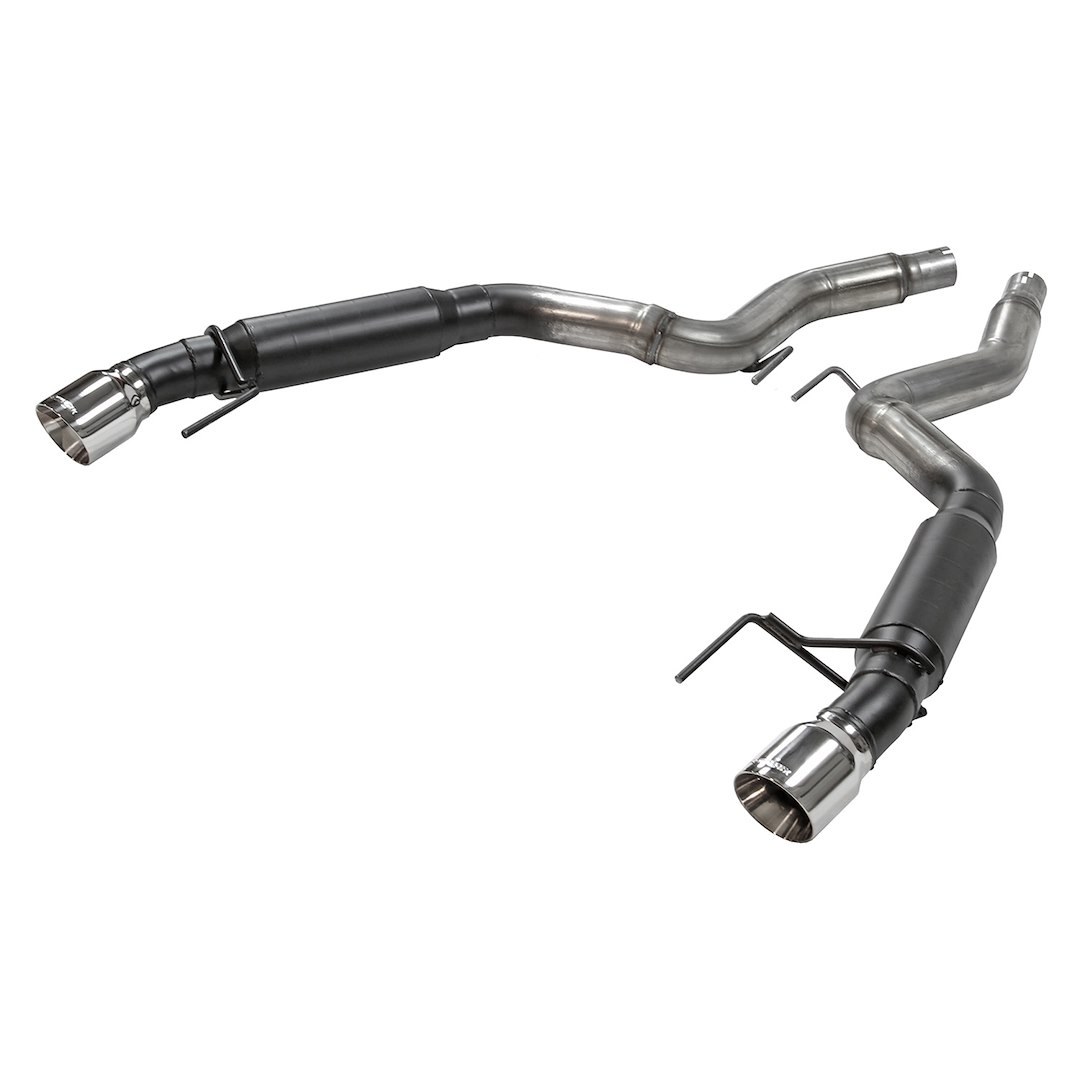 Flowmaster Exhaust System Kit, Outlaw ™ Axle Back System, Black Coated 409S Stainless Steel, With Mufflers – 817713