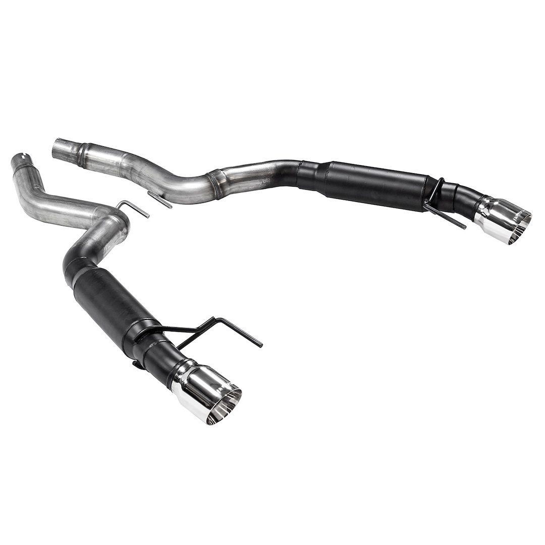 Flowmaster Exhaust System Kit, Outlaw ™ Axle Back System, Black Coated 409S Stainless Steel, With Mufflers – 817713