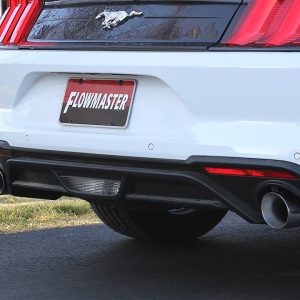 Flowmaster Exhaust System Kit, Outlaw ™ Axle Back System, Black Coated 409S Stainless Steel, With Mufflers – 817713