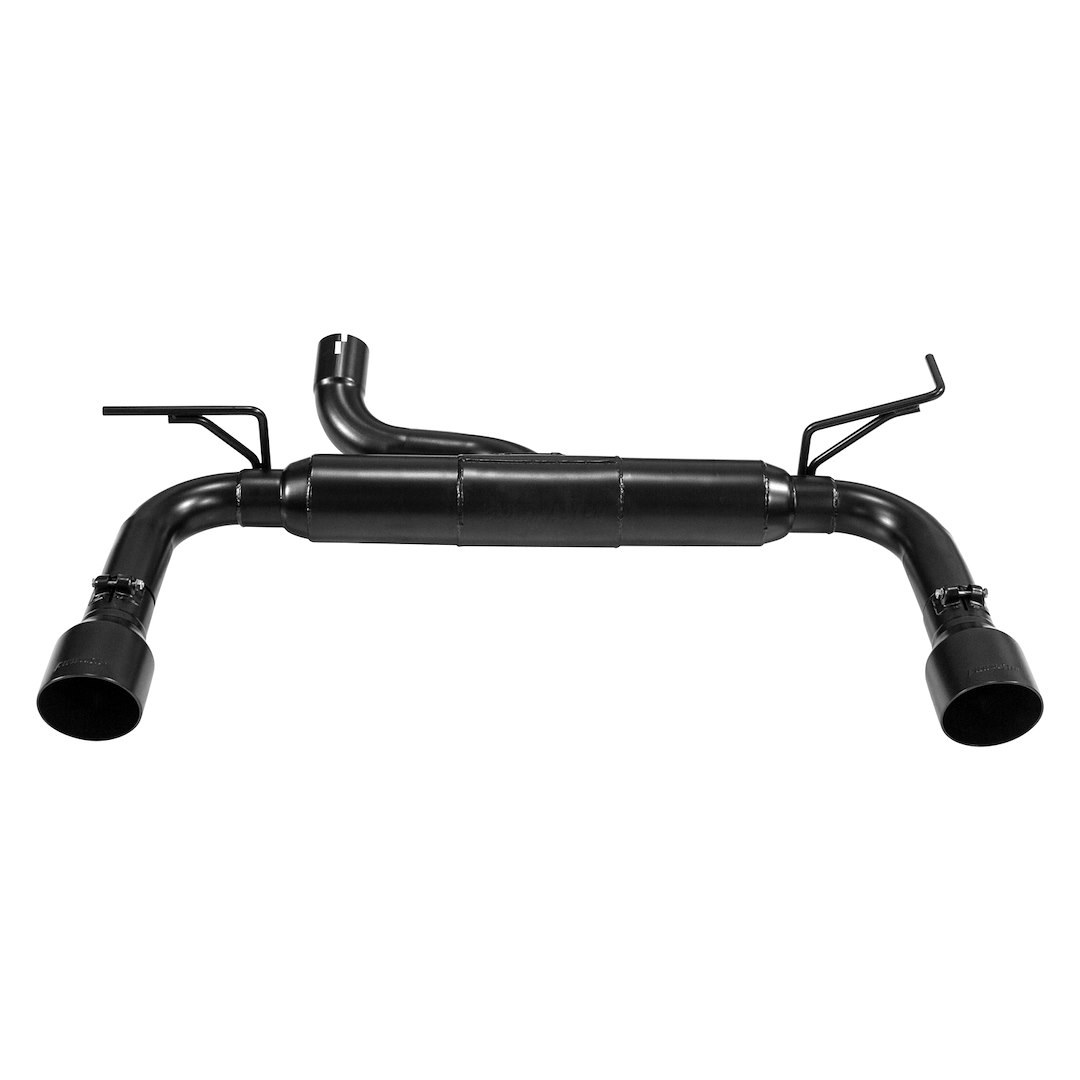 Flowmaster Exhaust System Kit, Outlaw ™ Axle Back System, Black Stainless Steel, With Mufflers, 2-1/2 Inch Pipe Diameter – 817752
