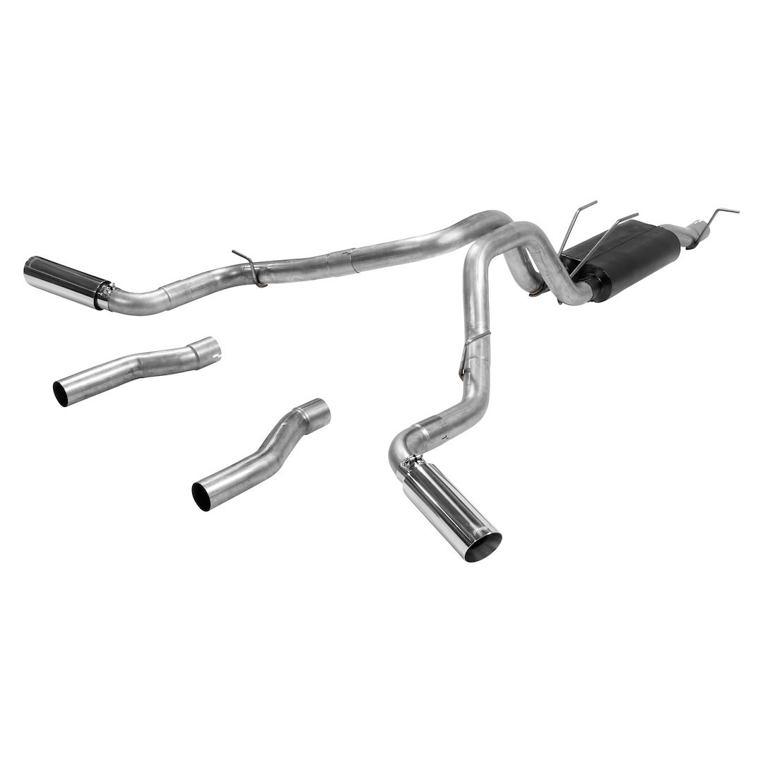 Flowmaster Exhaust System Kit, Force II ® Cat Back System, Stainless Steel, With 50 Series HD Muffler, 3 Inch Pipe Diameter – 817757
