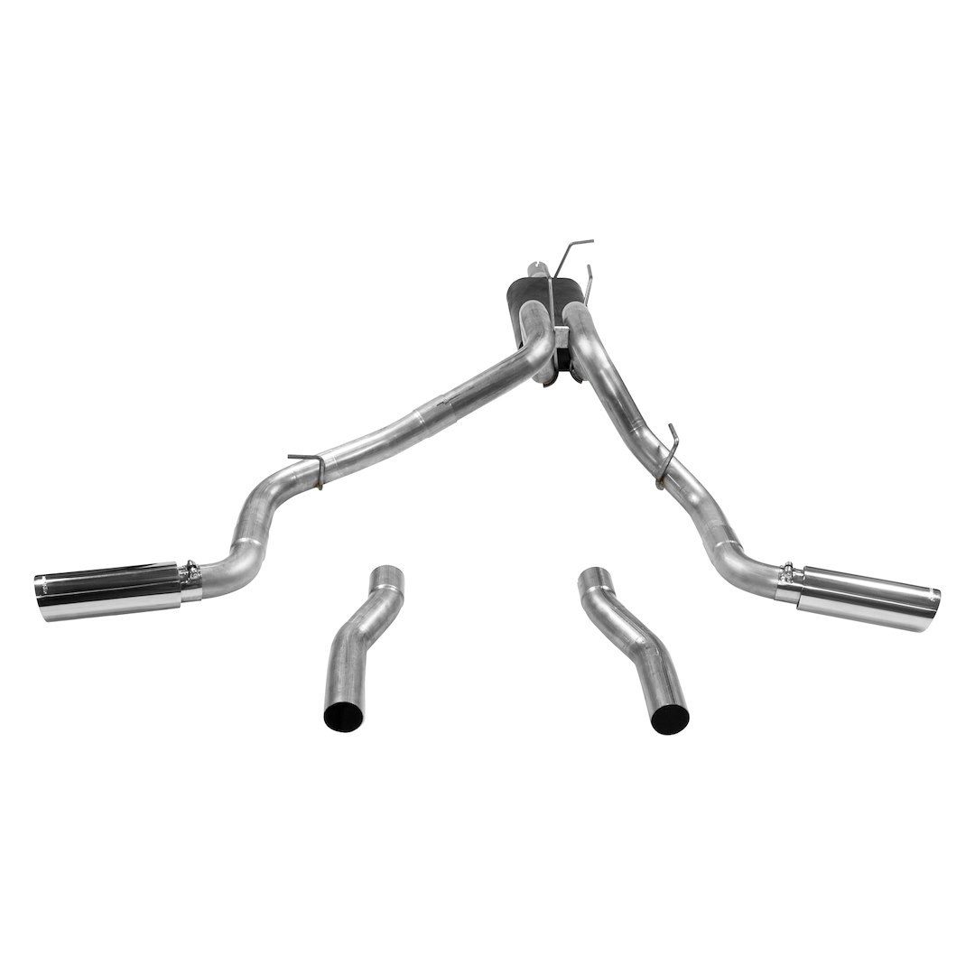 Flowmaster Exhaust System Kit, Force II ® Cat Back System, Stainless Steel, With 50 Series HD Muffler, 3 Inch Pipe Diameter – 817757