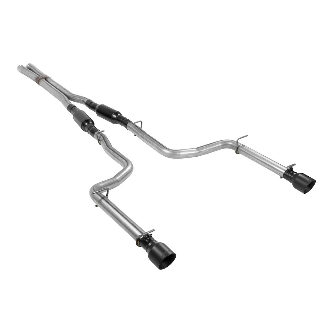 Flowmaster Exhaust System Kit, Outlaw ™ Cat Back System, Stainless Steel, With Mufflers, 2-1/2 Inch Diameter Pipe – 817788