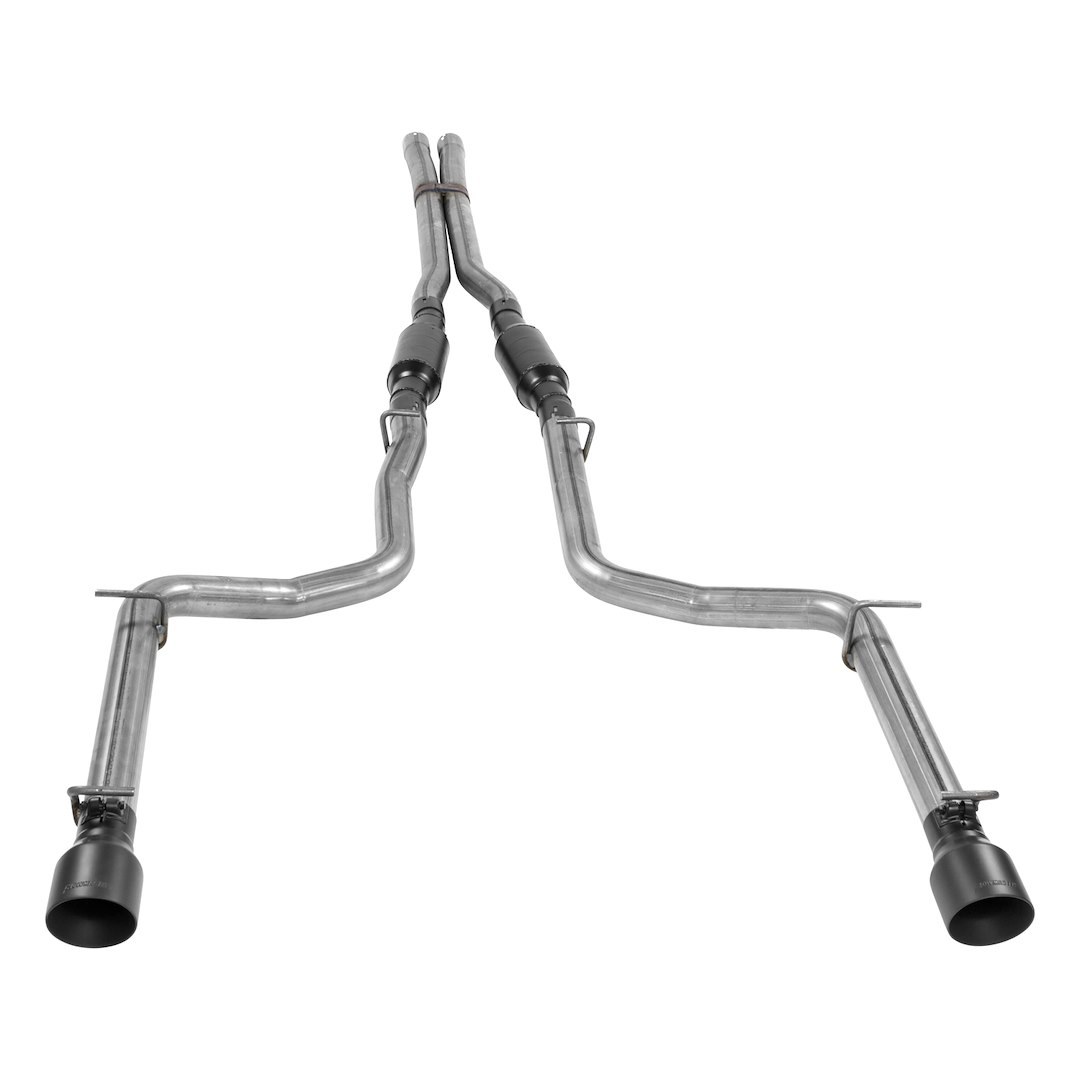 Flowmaster Exhaust System Kit, Outlaw ™ Cat Back System, Stainless Steel, With Mufflers, 2-1/2 Inch Diameter Pipe – 817788