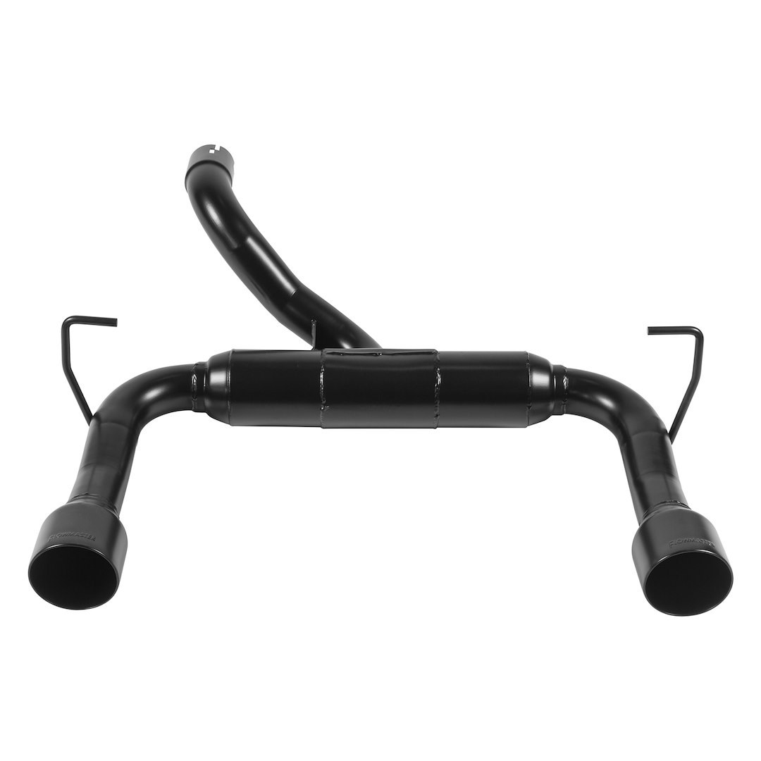 Flowmaster Exhaust System Kit, Outlaw ™ Axle Back System, Black 409S Stainless Steel, With Mufflers, 2-1/2 Inch Pipe Diameter – 817803