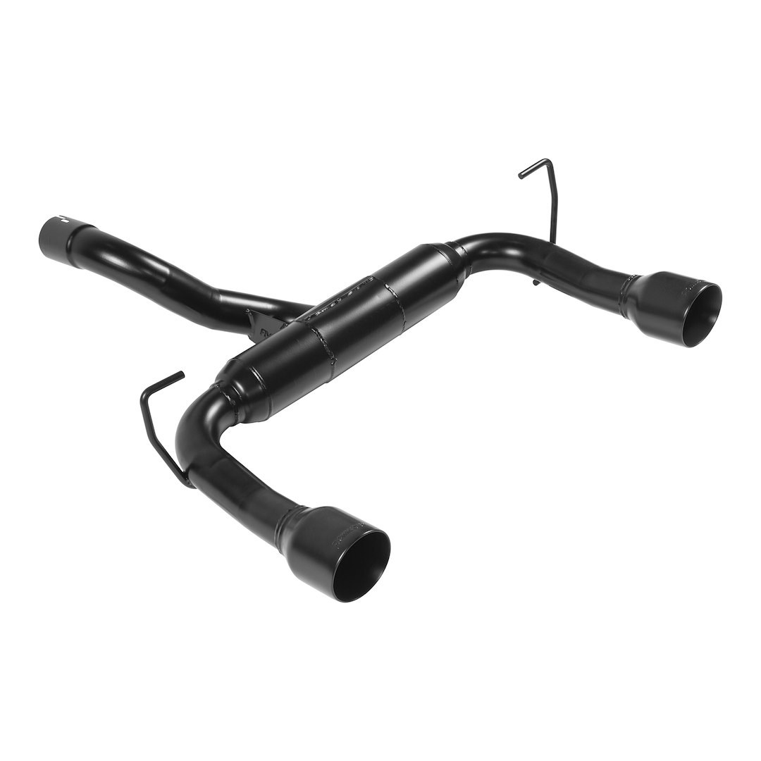 Flowmaster Exhaust System Kit, Outlaw ™ Axle Back System, Black 409S Stainless Steel, With Mufflers, 2-1/2 Inch Pipe Diameter – 817803