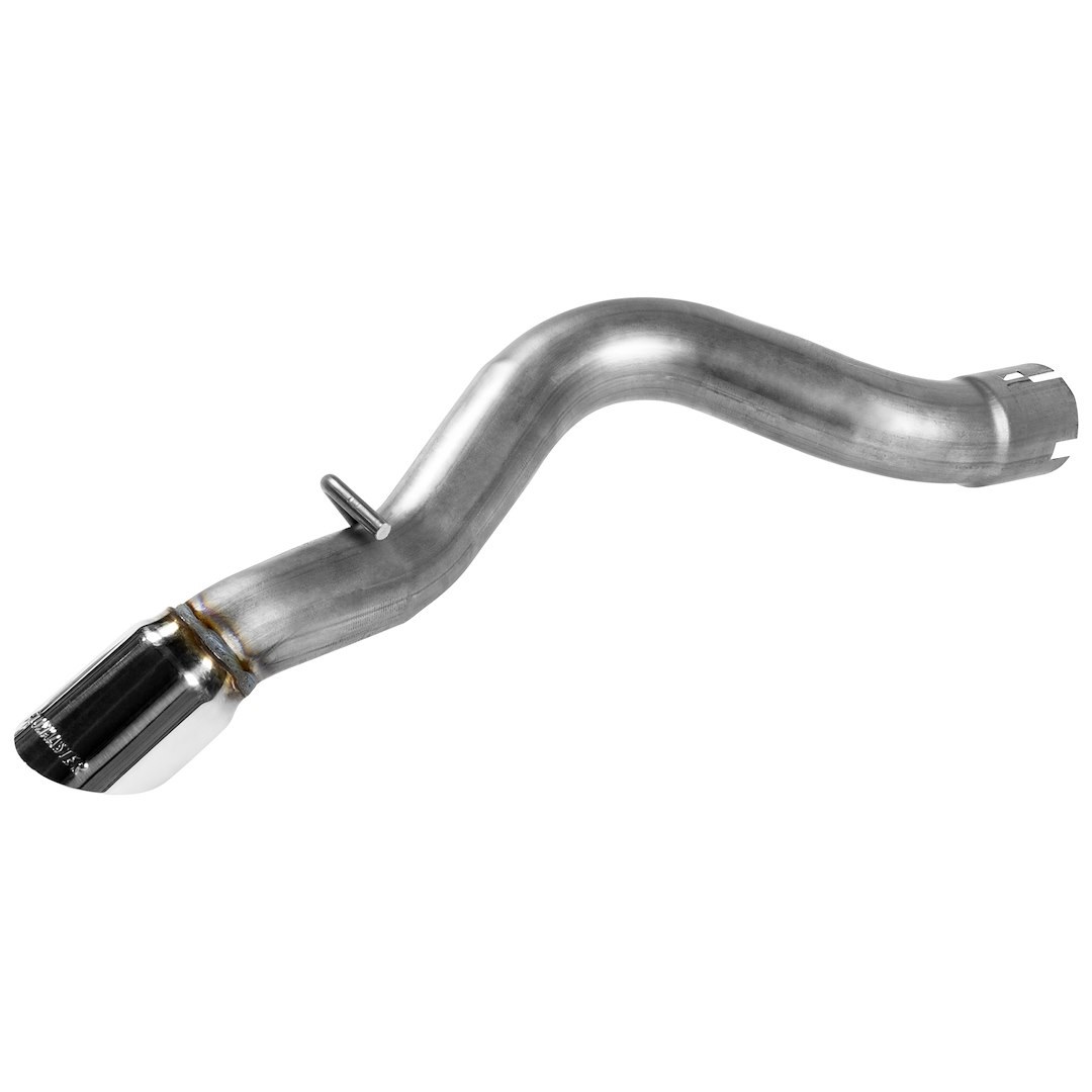 Flowmaster Exhaust System Kit, American Thunder ® Axle Back System, 409S Stainless Steel, Without Muffler, 2-1/2 Inch Pipe Diameter – 817837