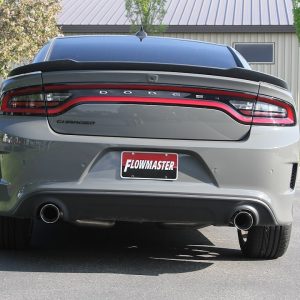 Flowmaster Exhaust System Kit, Outlaw ™ Cat Back System, Stainless Steel, With Mufflers, 3 Inch Diameter Pipe, Dual Exhaust with Dual Exit – 817845