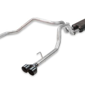 Flowmaster Exhaust System Kit, American Thunder ® Cat Back System, Stainless Steel, With Muffler, 3-1/2 Inch Pipe Diameter – 817891