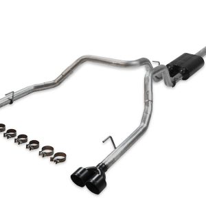 Flowmaster Exhaust System Kit, American Thunder ® Cat Back System, Stainless Steel, With 40 Series Muffler – 817895