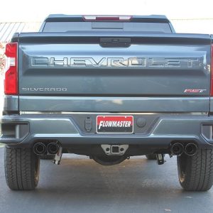 Flowmaster Exhaust System Kit, American Thunder ® Cat Back System, Stainless Steel, With 40 Series Muffler – 817895