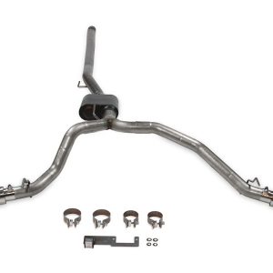 Flowmaster Exhaust System Kit, American Thunder ® Cat Back System, Stainless Steel, With Super 44 Series Muffler – 817913