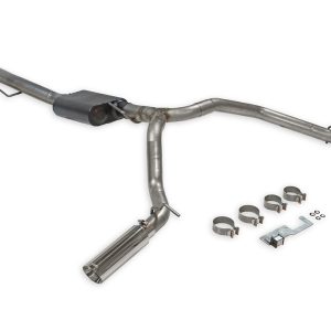 Flowmaster Exhaust System Kit, American Thunder ® Cat Back System, Stainless Steel, With Super 44 Series Muffler – 817913