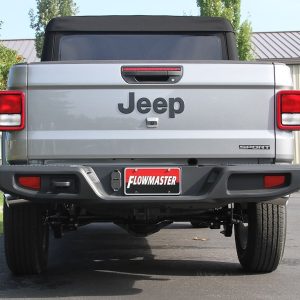 Flowmaster Exhaust System Kit, American Thunder ® Cat Back System, Stainless Steel, With Super 44 Series Muffler – 817913