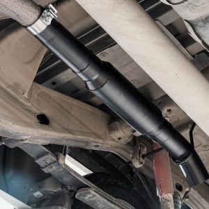 Flowmaster Exhaust System Kit, Outlaw ™ Cat Back System, 409 Stainless Steel, With Outlaw Muffler, 3 Inch Pipe Diameter – 817916