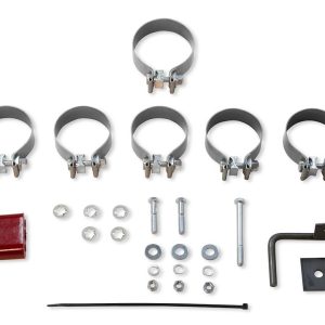 Flowmaster Exhaust System Kit, American Thunder ® Cat Back System, T-409 Stainless Steel, With 50 Series Muffler, 3 Inch Pipe Diameter – 817933
