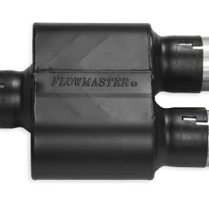Flowmaster Exhaust System Kit, Outlaw ® Cat-Back System, 409S Stainless Steel, With Muffler, 3 Inch Pipe Diameter – 817936