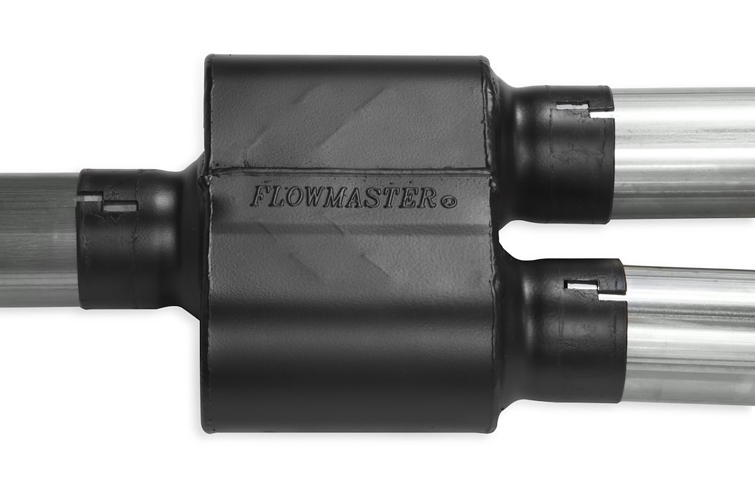 Flowmaster Exhaust System Kit, Outlaw ® Cat-Back System, 409S Stainless Steel, With Muffler, 3 Inch Pipe Diameter – 817936