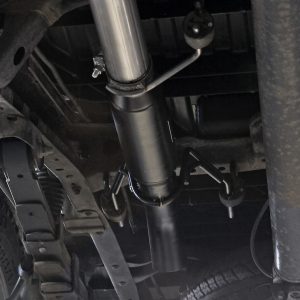 Flowmaster Exhaust System Kit, Outlaw Cat Back System, 409S Stainless Steel, With Black Muffler, 3 Inch Pipe Diameter – 817960
