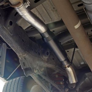 Flowmaster Exhaust System Kit, Outlaw ® Cat-Back System, 409 Stainless Steel, With Muffler, 3 Inch Pipe Diameter – 817963