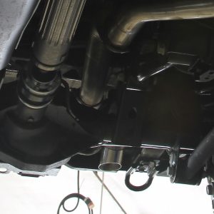 Flowmaster Exhaust System Kit, Outlaw Axle Back System, Stainless Steel, Without Muffler, 2-1/2 Inch Pipe Diameter – 818125