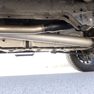 Flowmaster Exhaust System Kit, Outlaw ® Cat-Back System, 409 Stainless Steel, With Mufflers, 3 Inch Pipe Diameter – 818138