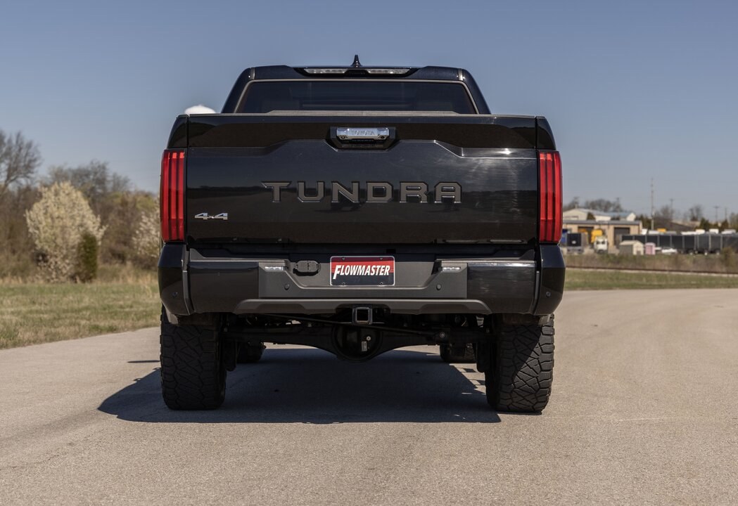 Flowmaster Exhaust System Kit, Outlaw ® Cat-Back System, 409 Stainless Steel, With Mufflers, 3 Inch Pipe Diameter – 818138