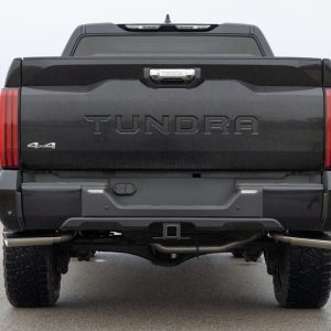Flowmaster Exhaust System Kit, American Thunder ® Cat Back System, 409 Stainless Steel, With Mufflers, 3 to 2-1/2 Inch Pipe Diameter – 818140