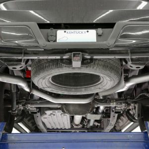 Flowmaster Exhaust System Kit, Force II ® Cat Back System, 409S Stainless Steel, With Muffler, 4 Inch Pipe Diameter – 818147