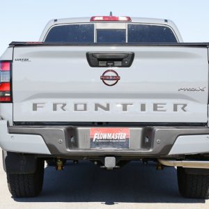 Flowmaster Exhaust System Kit, American Thunder ® Cat Back System, 409S Stainless Steel, With Muffler, 2-1/2 Inch and 3 Inch Pipe Diameter – 818150