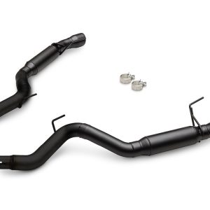 Flowmaster Exhaust System Kit, Outlaw Axle Back System, Stainless Steel, With Mufflers, 3 Inch Pipe Diameter, Dual Exhaust with Dual Exit – 818160