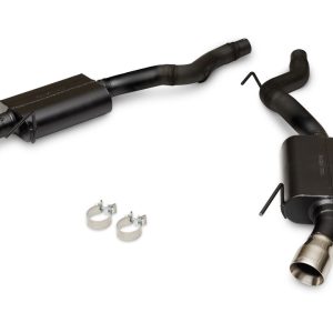 Flowmaster Exhaust System Kit, American Thunder ® Axle Back System, 409 Stainless Steel, With Mufflers, 3 Inch Pipe Diameter – 818162