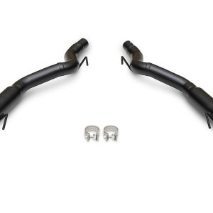 Flowmaster Exhaust System Kit, Outlaw Axle Back System, Stainless Steel, With Mufflers, 3 Inch Pipe Diameter, Dual Exhaust with Dual Exit – 818163