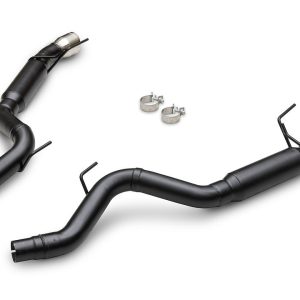 Flowmaster Exhaust System Kit, Outlaw Axle Back System, Stainless Steel, With Mufflers, 3 Inch Pipe Diameter, Dual Exhaust with Dual Exit – 818163