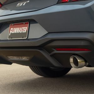 Flowmaster Exhaust System Kit, Outlaw Axle Back System, Stainless Steel, With Mufflers, 3 Inch Pipe Diameter, Dual Exhaust with Dual Exit – 818163