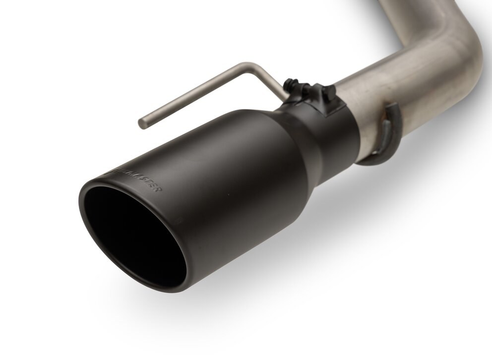 Flowmaster Exhaust System Kit, Outlaw ® Cat-Back System, 409 Stainless Steel, With Muffler, 3 Inch Pipe Diameter, Single Exhaust Dual Exit – 818168