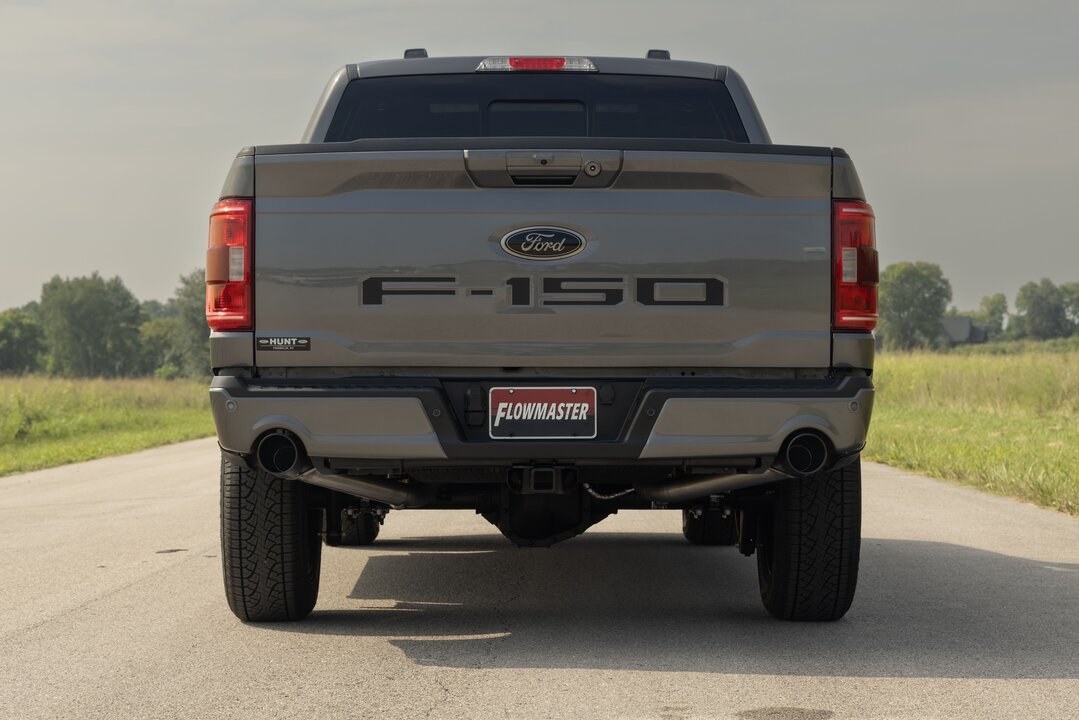 Flowmaster Exhaust System Kit, Outlaw ® Cat-Back System, 409 Stainless Steel, With Muffler, 3 Inch Pipe Diameter, Single Exhaust Dual Exit – 818168