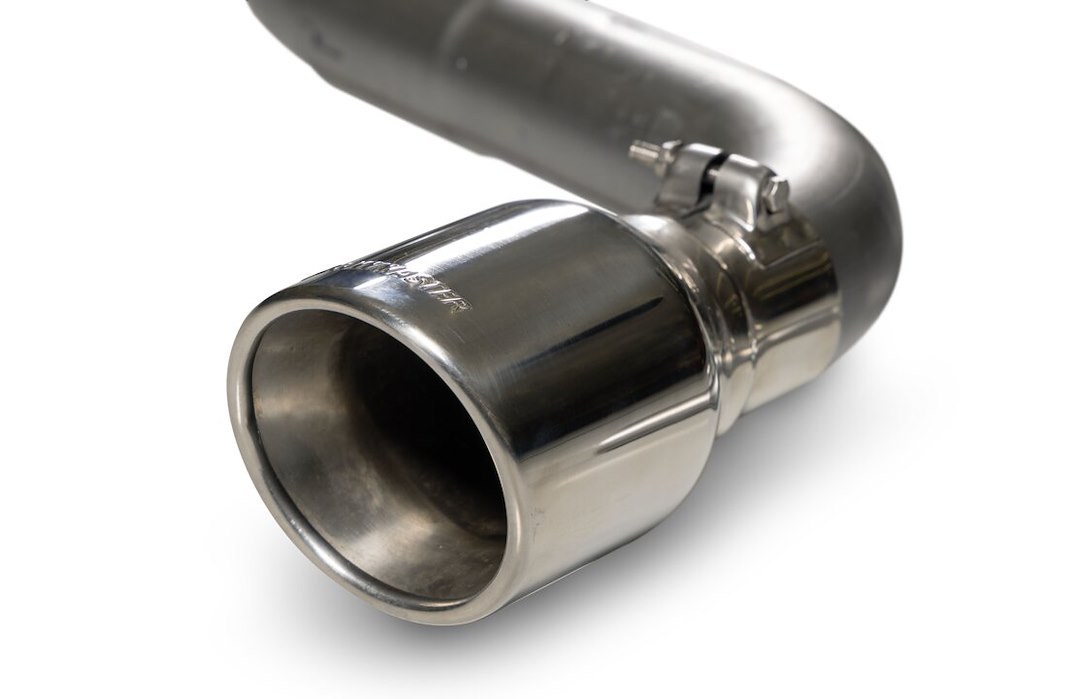 Flowmaster Exhaust System Kit, American Thunder® Cat-Back System, 409 Stainless Steel, With Muffler, 3 to 2-1/2 Inch Pipe Diameter – 818176