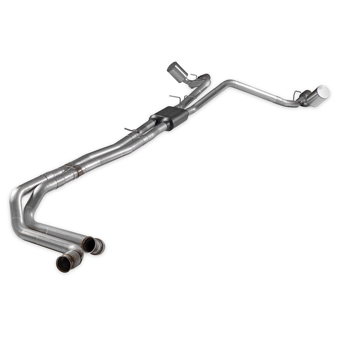Flowmaster Exhaust System Kit, American Thunder® Cat-Back System, 409 Stainless Steel, With Muffler, 3 Inch Pipe Diameter – 818199