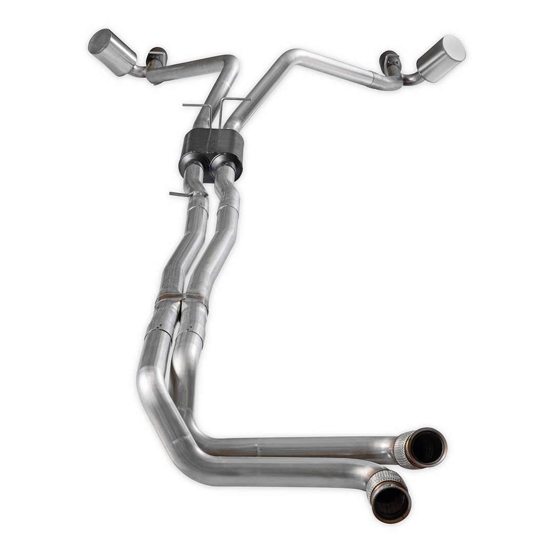 Flowmaster Exhaust System Kit, American Thunder® Cat-Back System, 409 Stainless Steel, With Muffler, 3 Inch Pipe Diameter – 818199