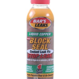 Bars Product Radiator Sealer, Liquid Copper ™, Use to Seal Larger Leaks and Repairs Heater Core Leaks/ Freeze Plugs/ Block Leaks – 1109