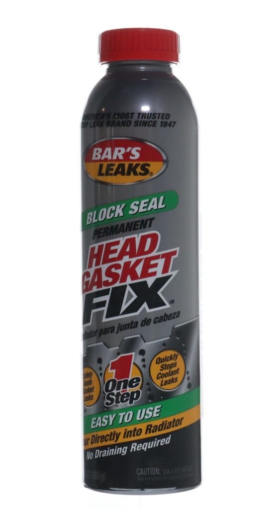 Bars Product Engine Block Sealant, Use to Stop Block Leaks/ Seals Cracked Cylinder Heads/ Repairs Blown Head Gaskets, 24 Ounce Bottle, Single – 1111