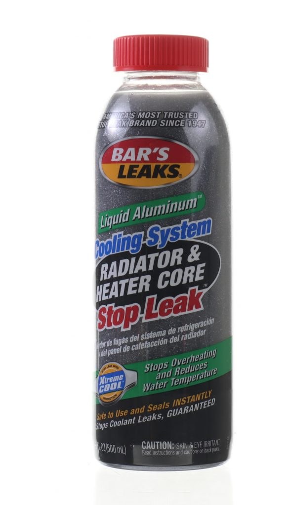 Bars Product Radiator Sealer, Use to Seal Leaks/ Stops Overheating/ Reduces Water Temperature, Coolant Additive, 16.9 Ounce Bottle, Single – 1186