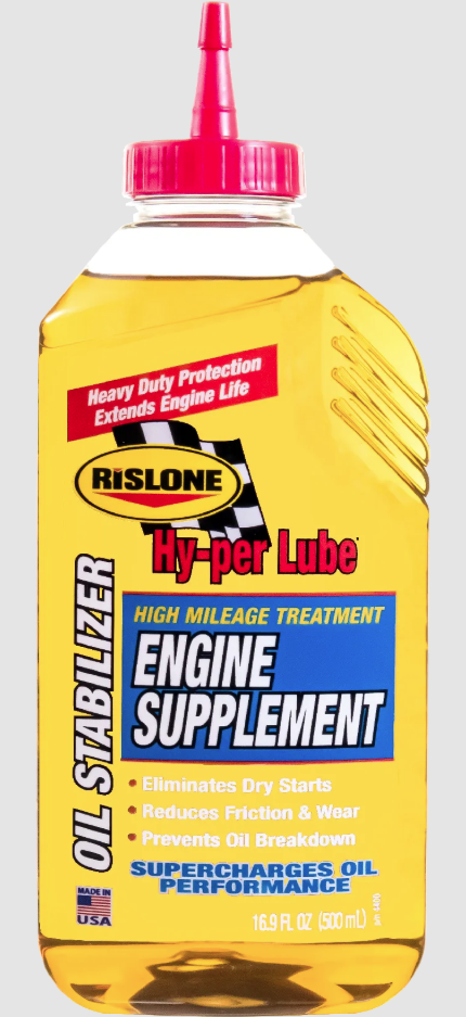 Bars Product Oil Additive, Rislone ®, Use with High Mileage Engine Oils – 4400