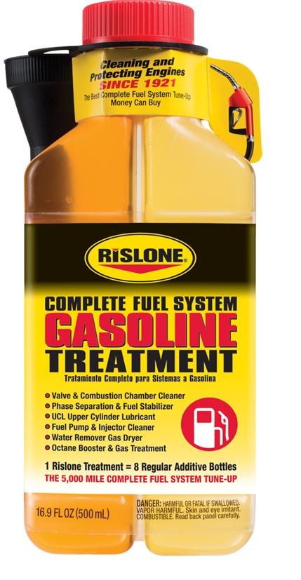 Bars Product Fuel Additive, Rislone ®, For Gasoline, Fuel System Treatment, Use One Bottle Every 5000 Miles, 16.9 Ounce Bottle, Single – 4700