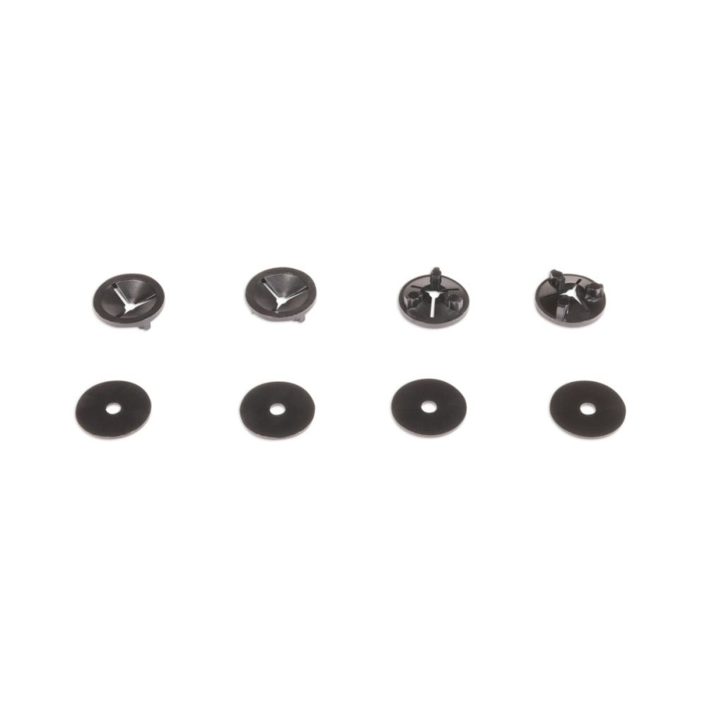 Flexalite Cooling Fan Mounting Kit, Transmission Oil Cooler Kit, With 4 Sets Nylon Bolts/ Washers/ Push-Nuts/ Rubber Spacers – 3910