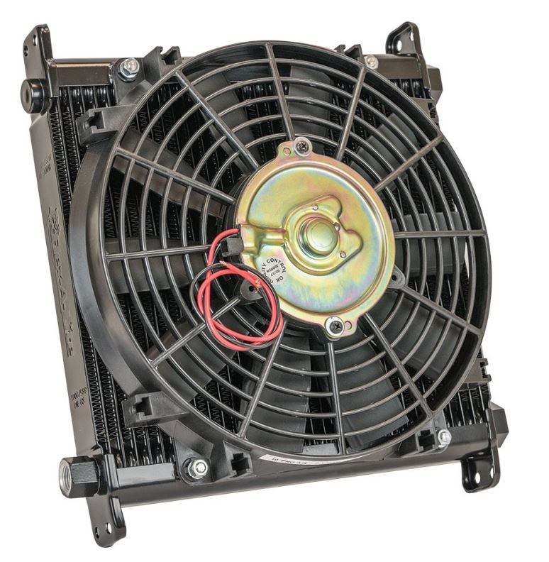 Flexalite Fluid Cooler, Oil Cooler, Engine Oil Cooler, 11 Inch X 11 Inch X 4-1/4 Inch, 32 Row – 700032